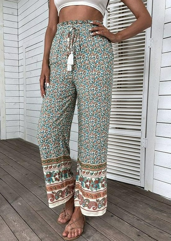 Printed Trousers Woman