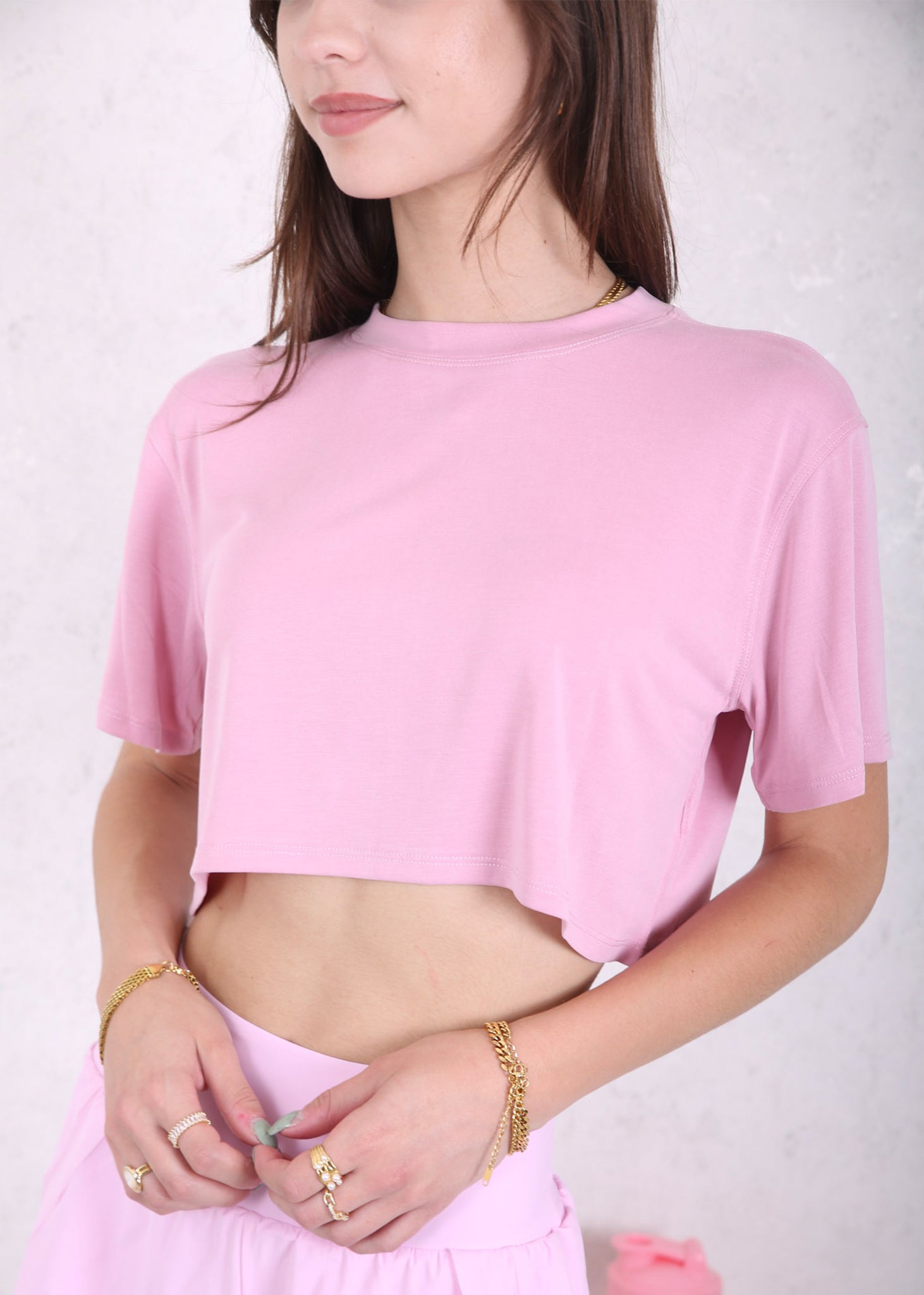 Loose Fit Cropped T-Shirt