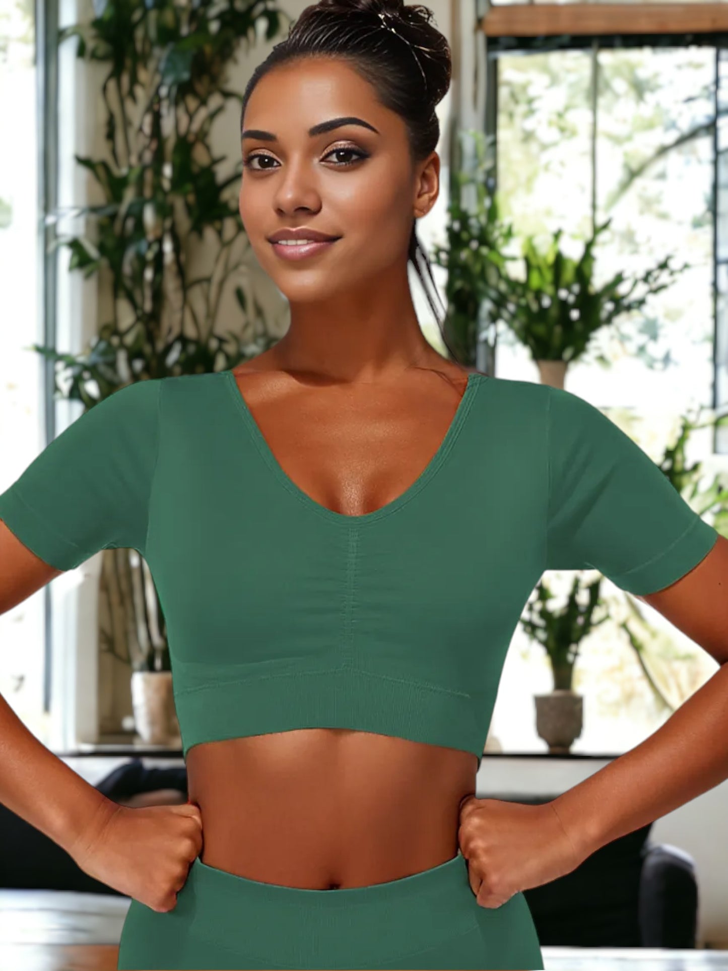 Knitted Seamless Yoga Clothing