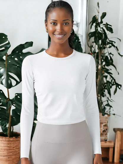 Breathable Quick Drying  Tight Yoga Sweatshirt