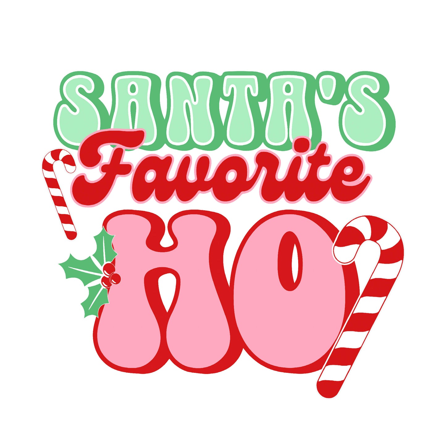 Merry and Mischievous: Santa's Favorite Ho Tee