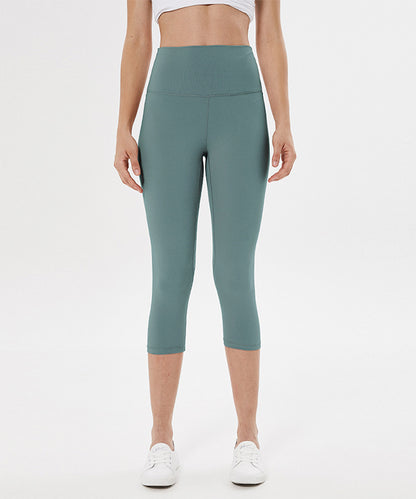 High Waisted Cropped Leggings