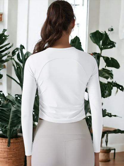 Breathable Quick Drying  Tight Yoga Sweatshirt