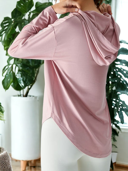 Loose And Breathable Long Sleeved Casual Yoga Jacket