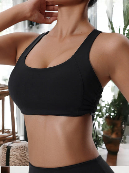 Breast-Retracting Yoga Bra