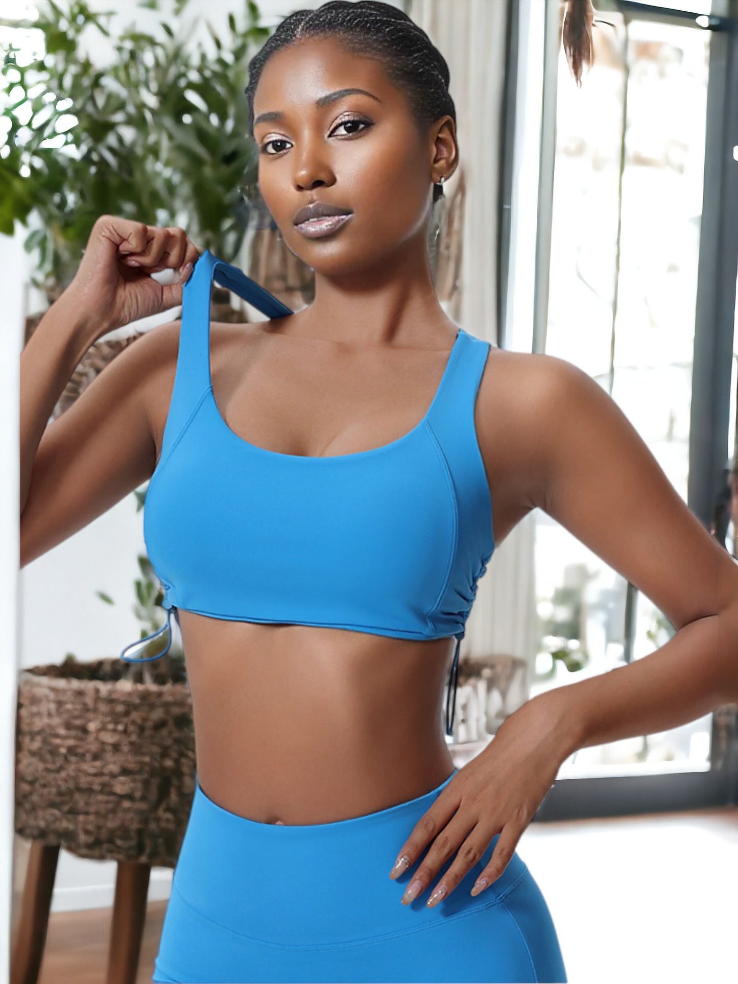 Breast-Retracting Yoga Bra