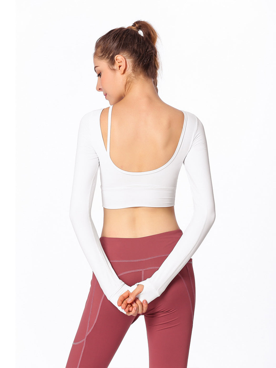 Asymmetrical Strapping Yoga Sport Top