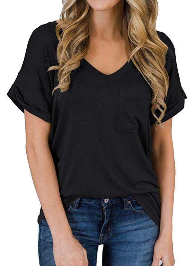 Cuffed Loose Tee