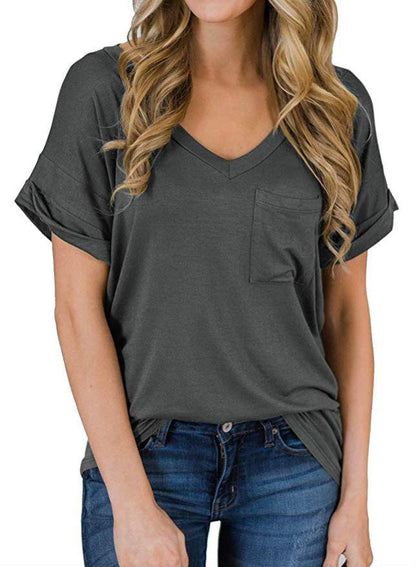 Cuffed Loose Tee