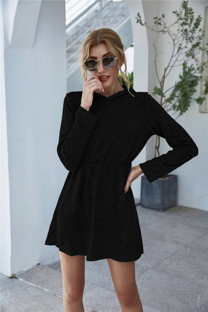 Hoodie Light Long Sleeve Spring Dress