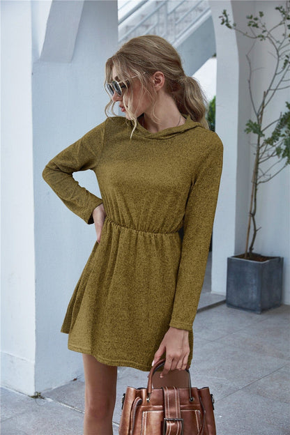 Hoodie Light Long Sleeve Spring Dress