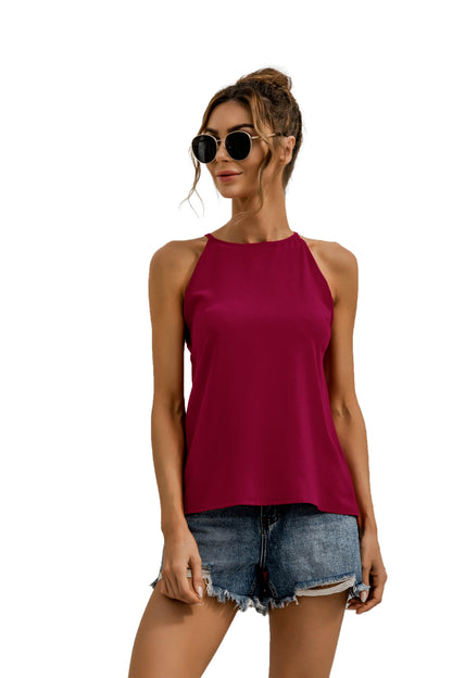 Solid Color Halter Top