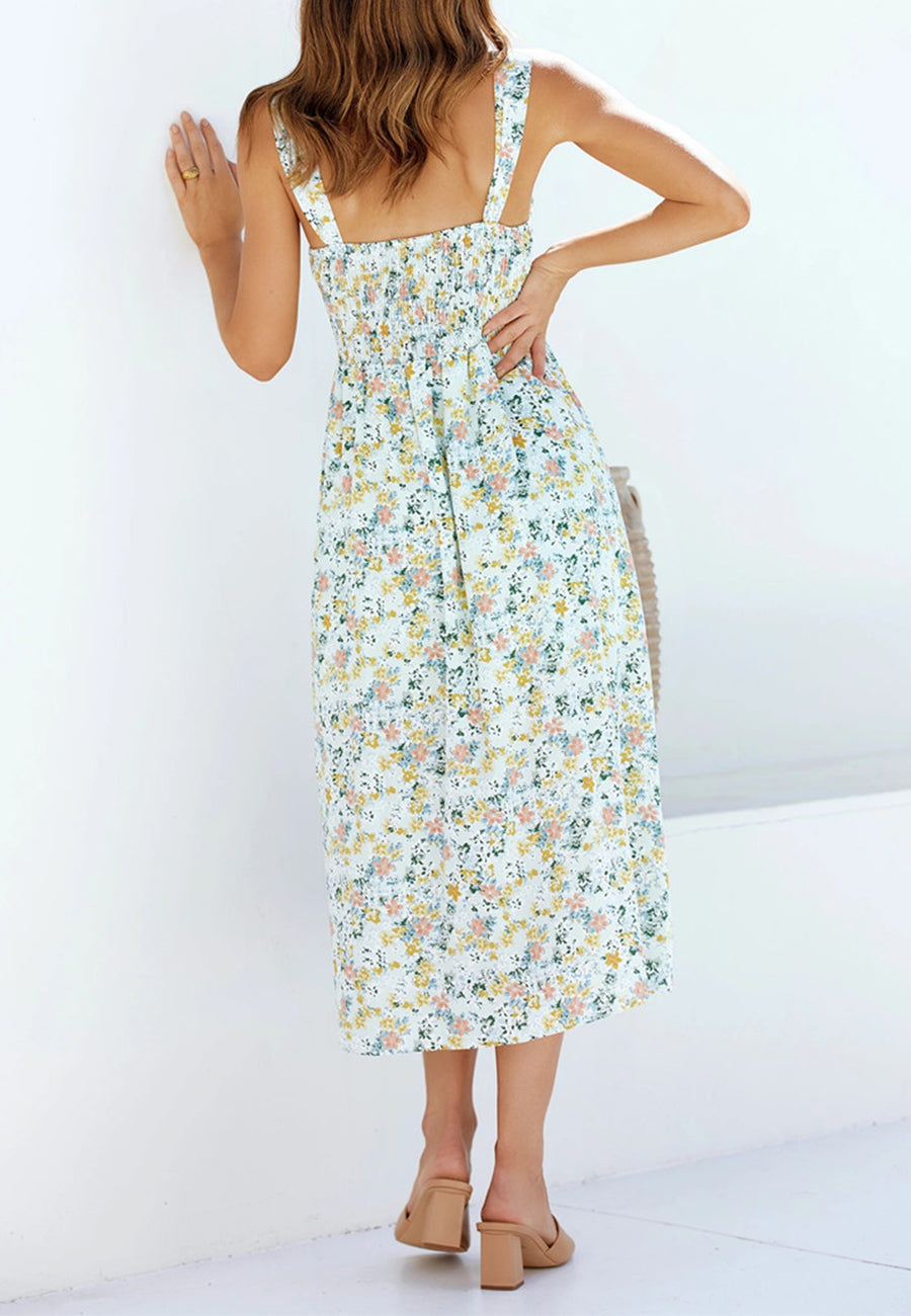 Vestido de verano con estampado floral