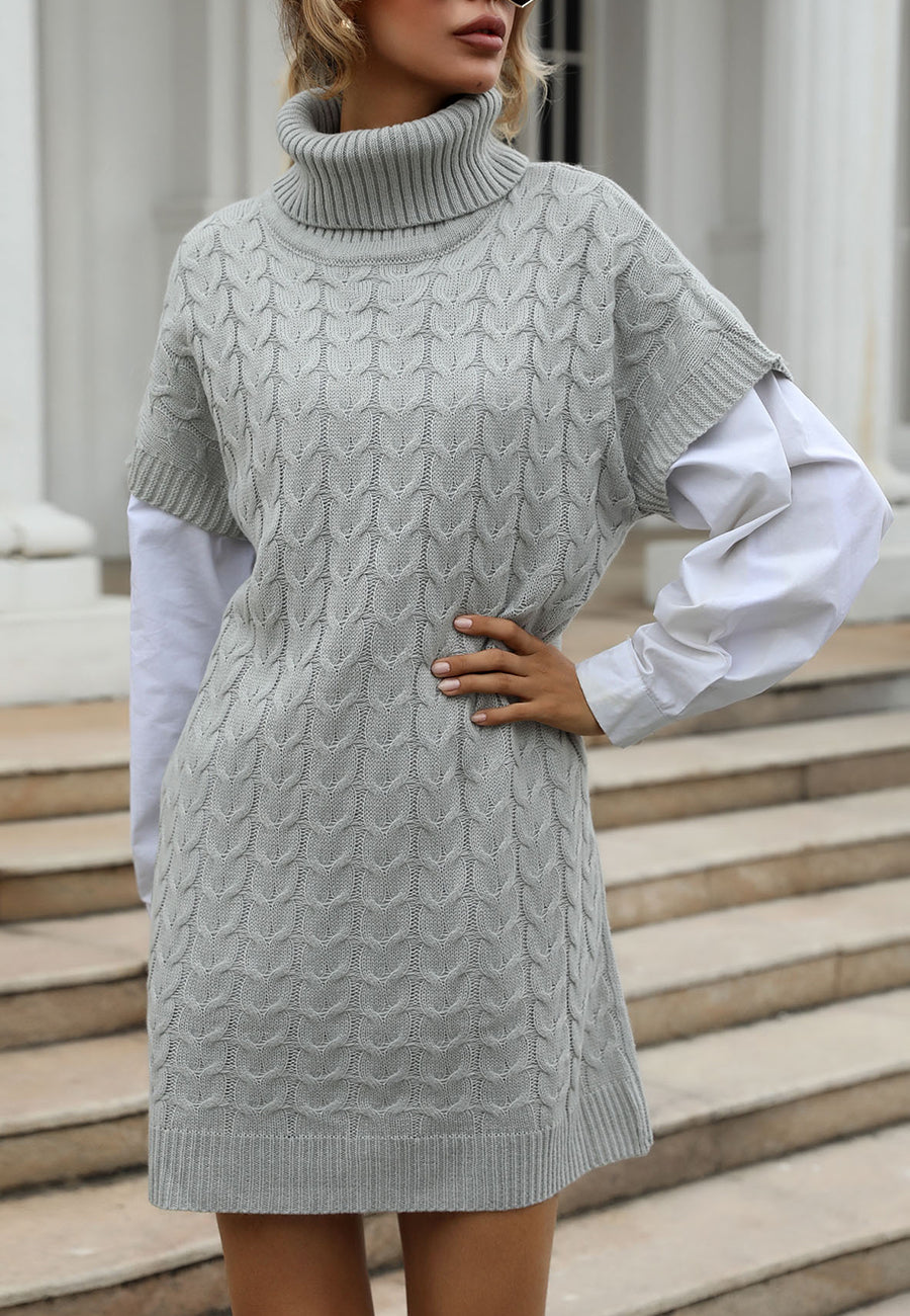 Short sleeve shop sweater dress