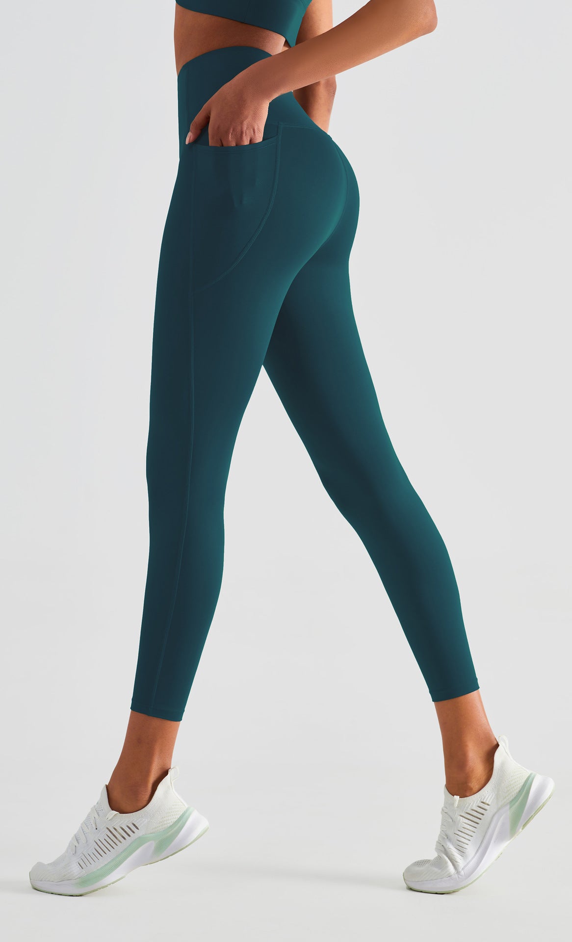 Soft Buttery High Waisted Fitness Leggings with Pockets