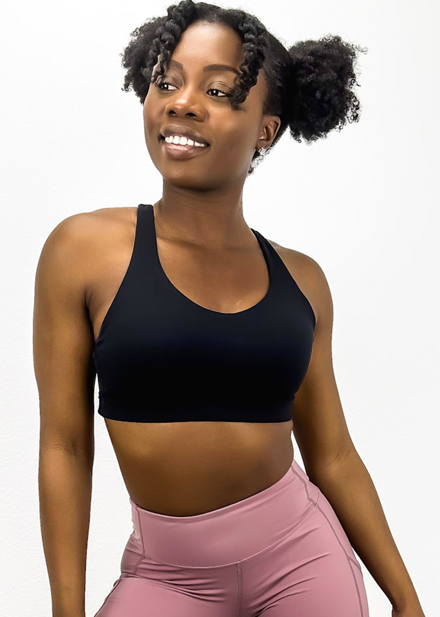 Mesh Stitching Sports Bra & Shorts Two-Piece Fitness Set – Anna-Kaci