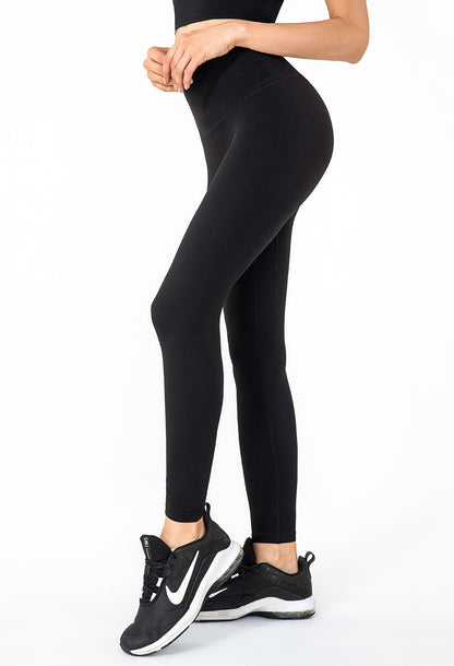 Leggings de talle alto y contorneados de largo completo 