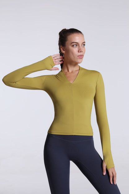 Buttery Soft Seamless Long Sleeve Active Top