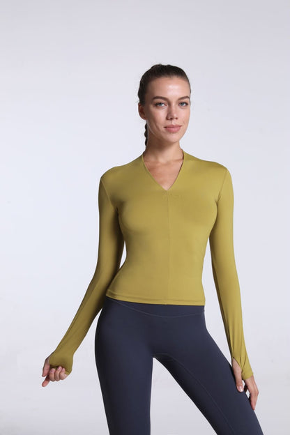 Buttery Soft Seamless Long Sleeve Active Top