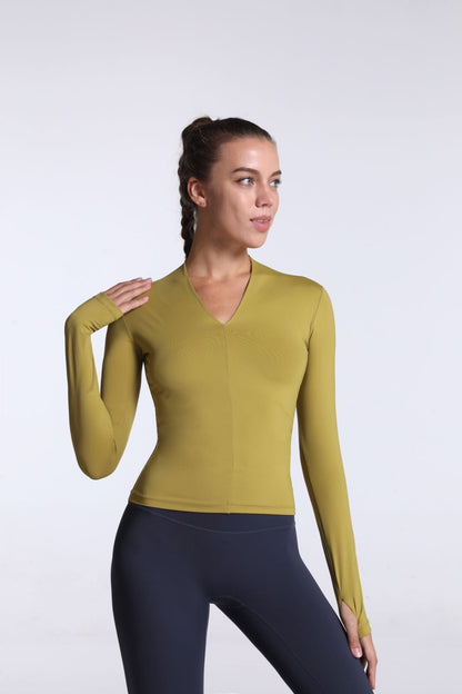 Buttery Soft Seamless Long Sleeve Active Top