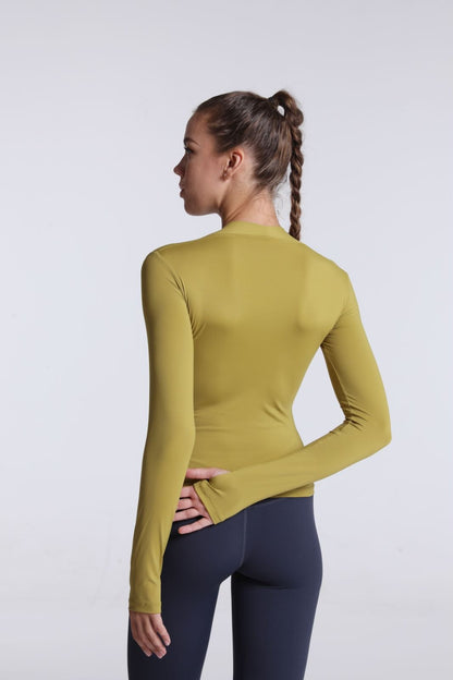 Buttery Soft Seamless Long Sleeve Active Top