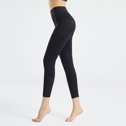 Irregular Patterned High Rise Leggings