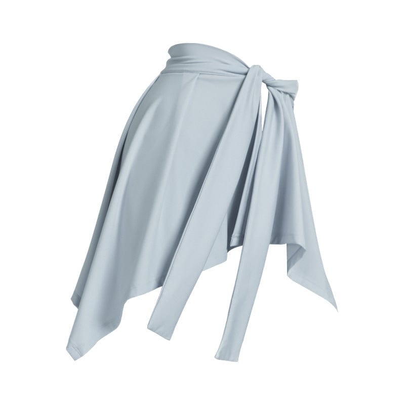 Adjustable Ruffle Yoga Coverup Wrap Skirt | Soft Activewear