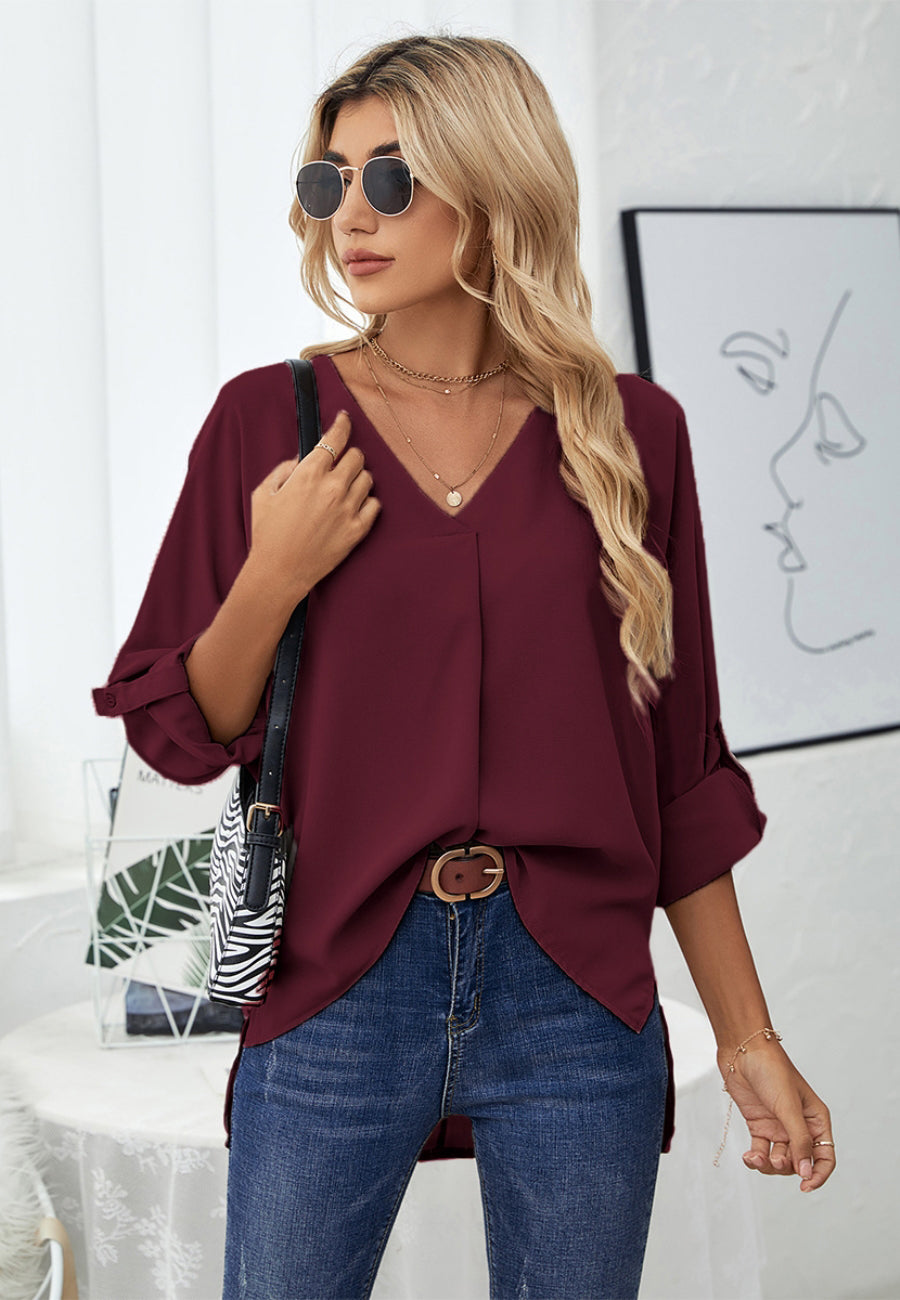 Classic Single Pleat Blouse