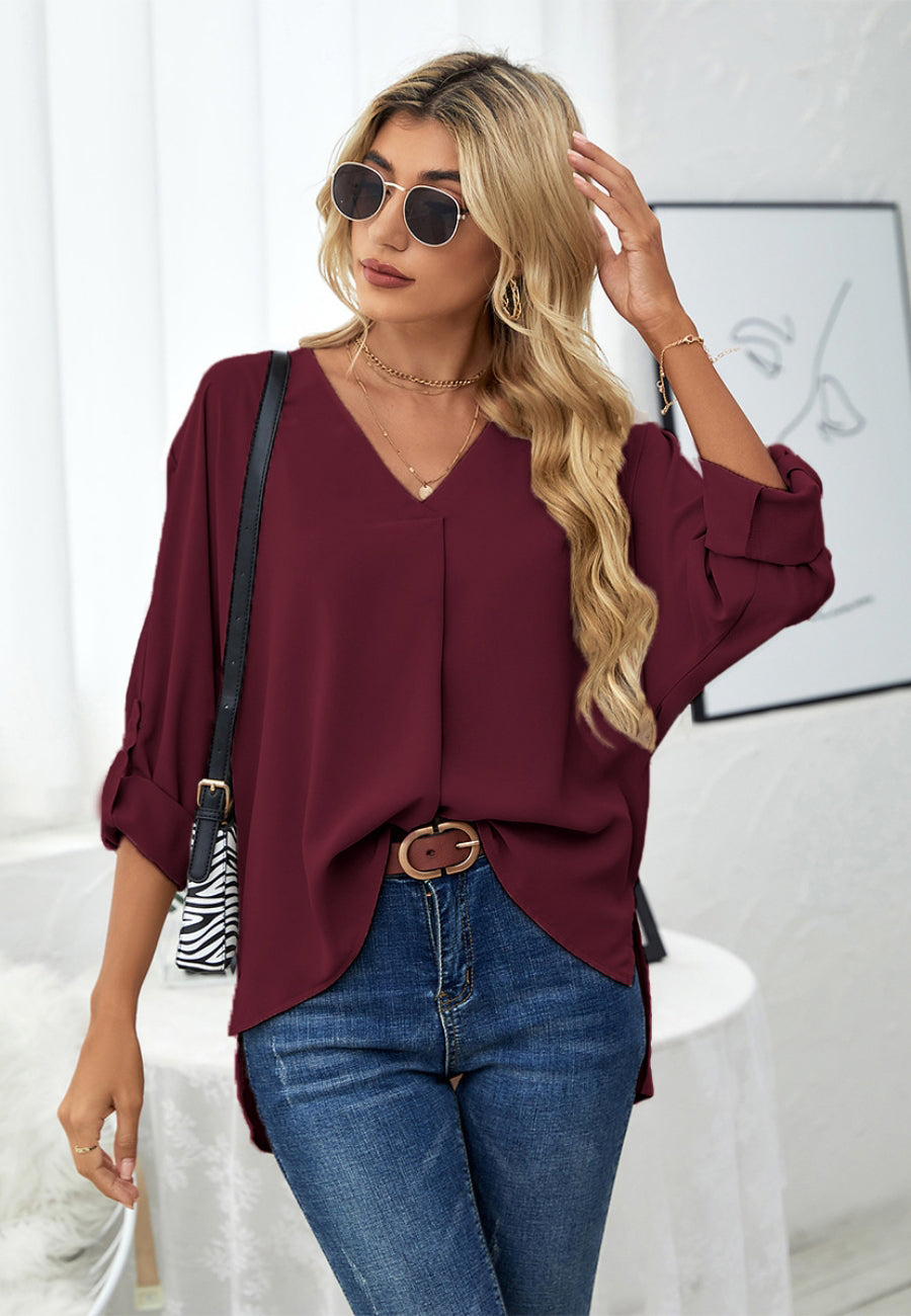 Classic Single Pleat Blouse