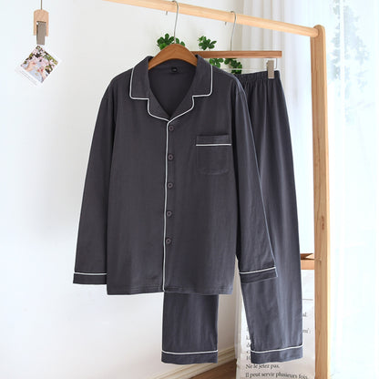 Contrast Piping Pajama Coordinates