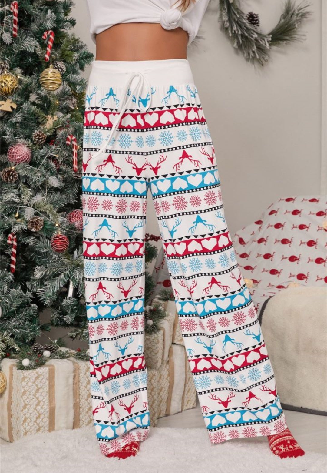 Christmas Pattern Pajama Pants