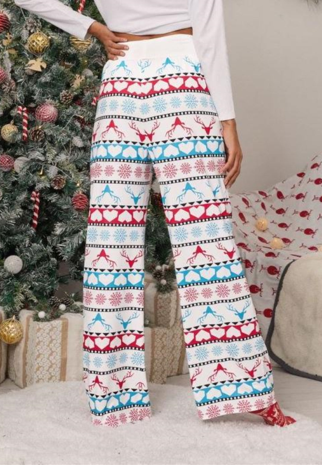 Christmas Pattern Pajama Pants