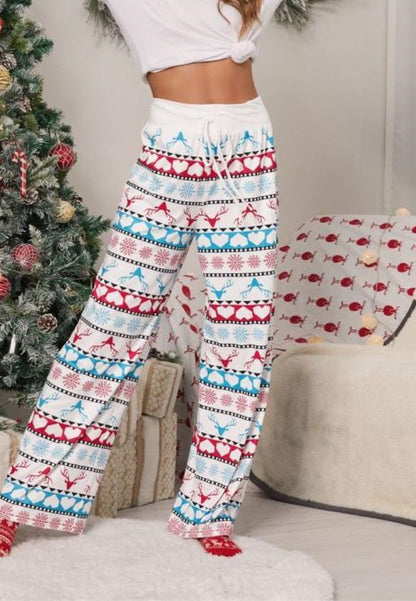 Christmas Pattern Pajama Pants