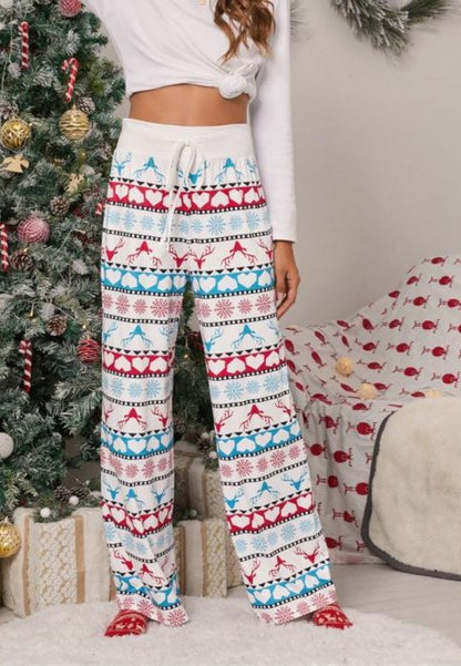 Christmas Pattern Pajama Pants