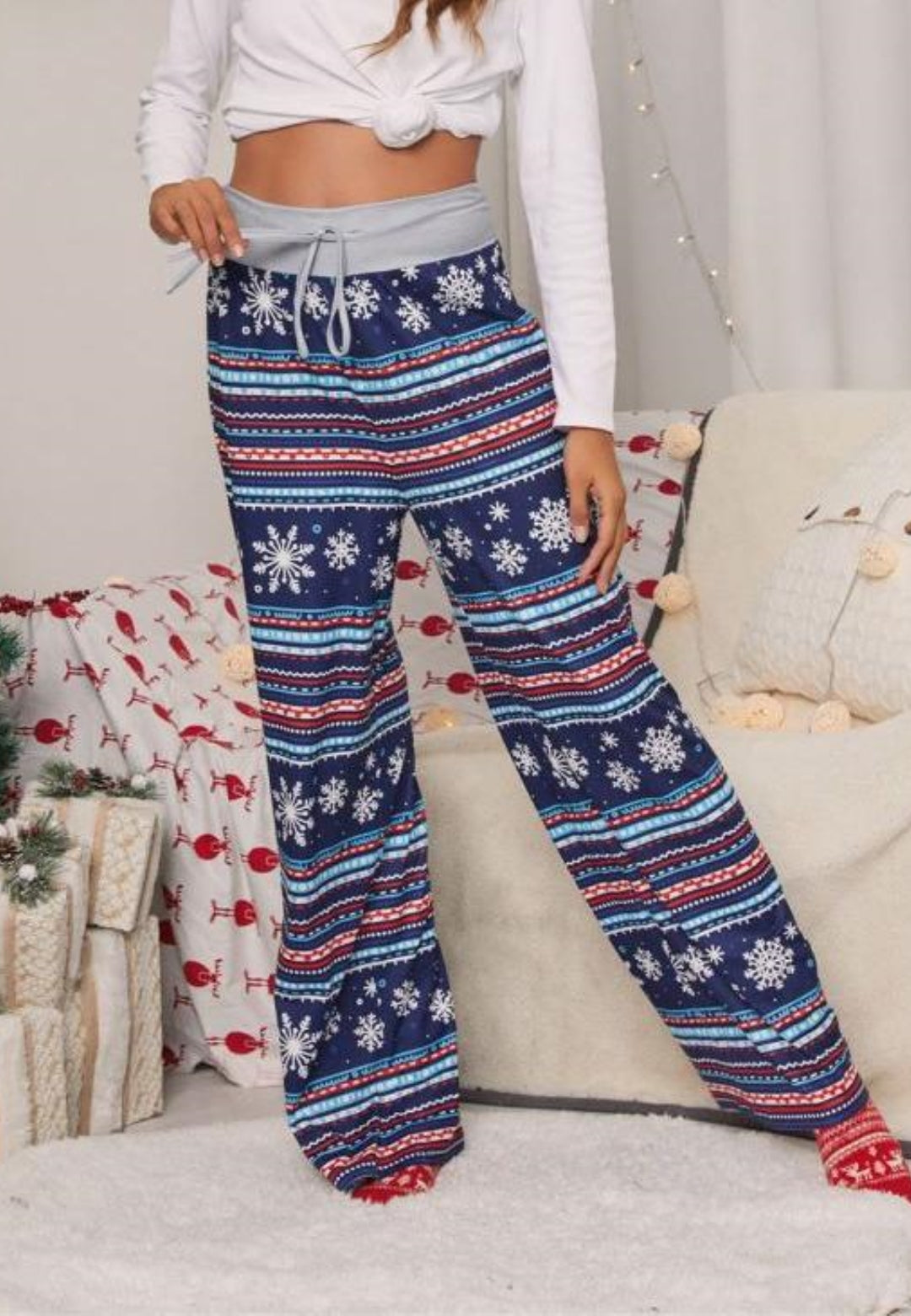 Christmas Pattern Pajama Pants