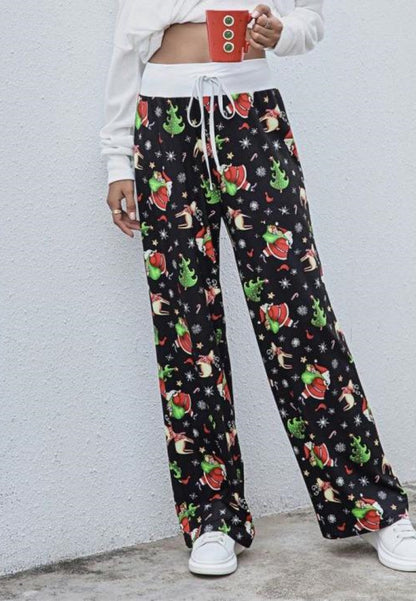 Christmas Pattern Pajama Pants