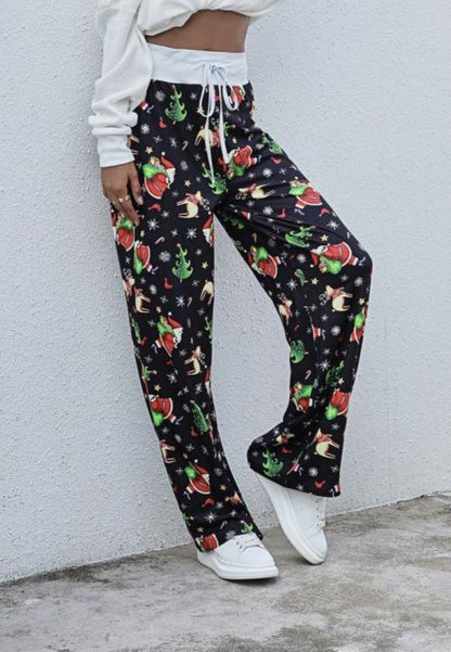 Christmas Pattern Pajama Pants