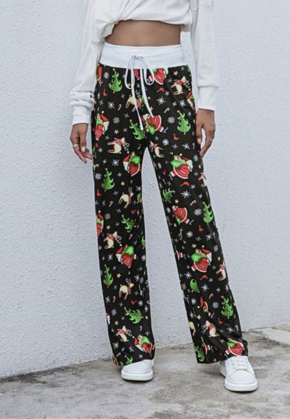 Christmas Pattern Pajama Pants