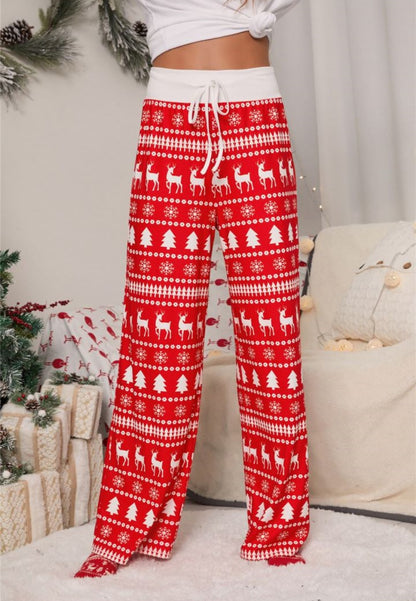 Christmas Pattern Pajama Pants