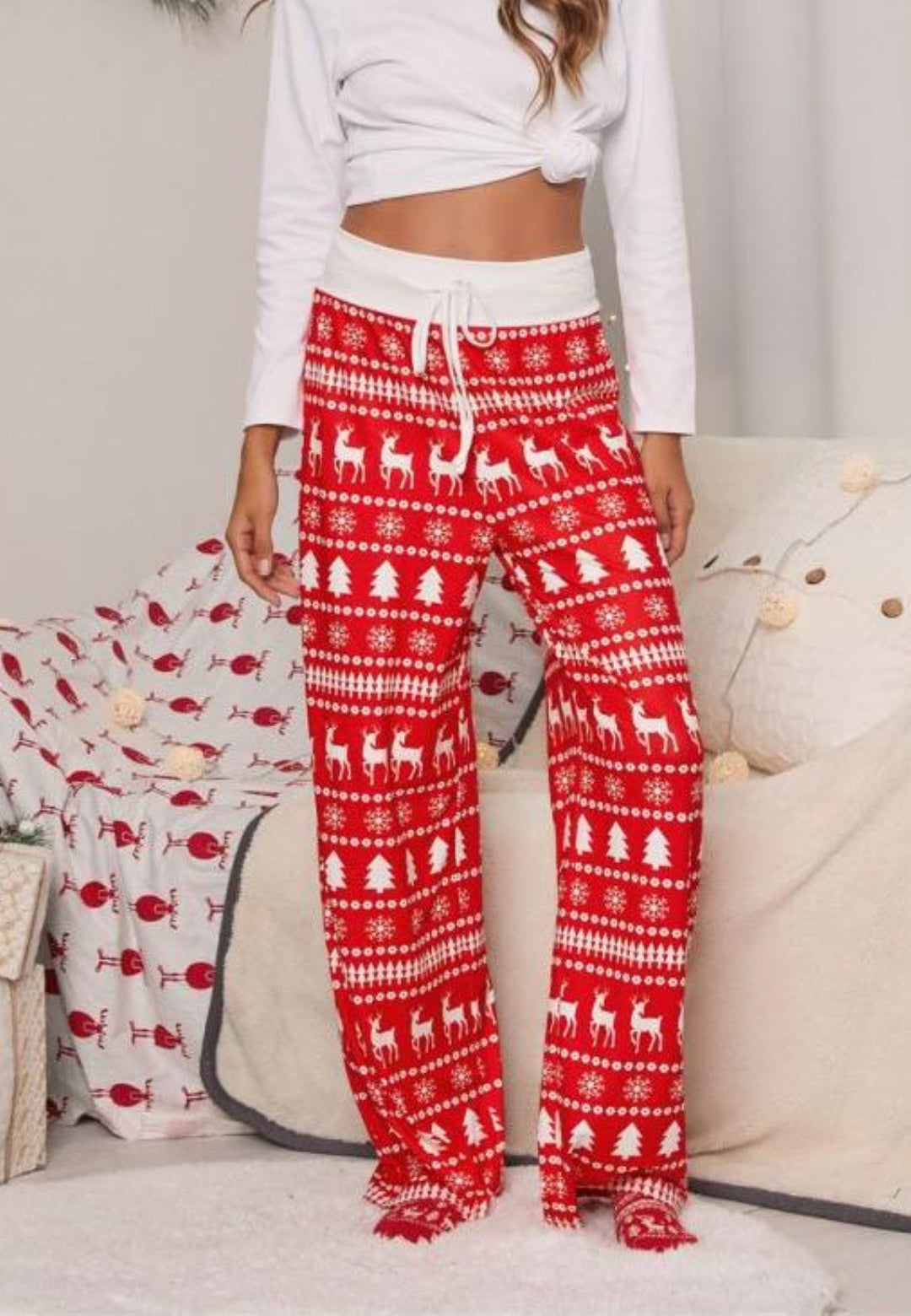 Christmas Pattern Pajama Pants