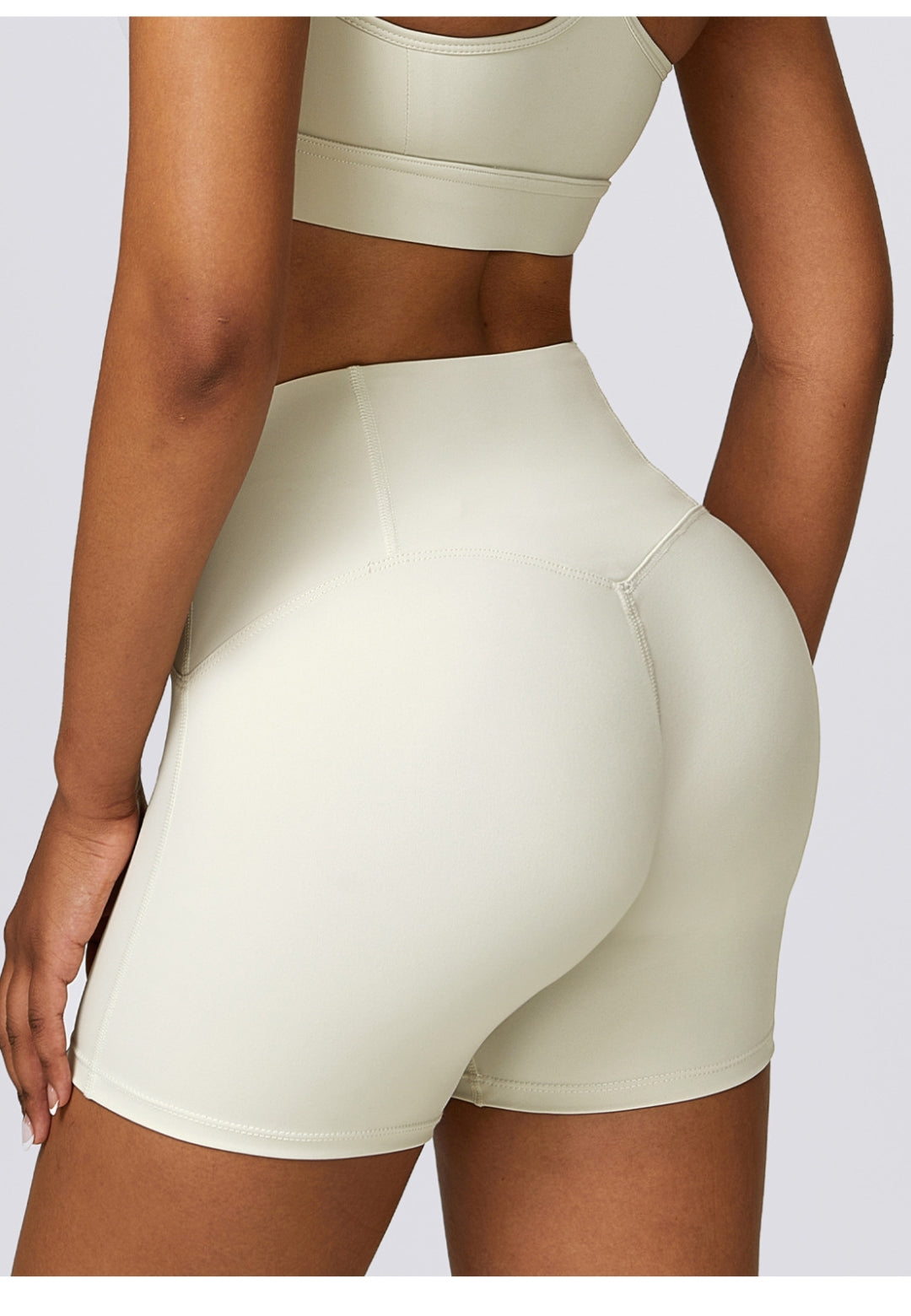 High Waist Activewear Shorts