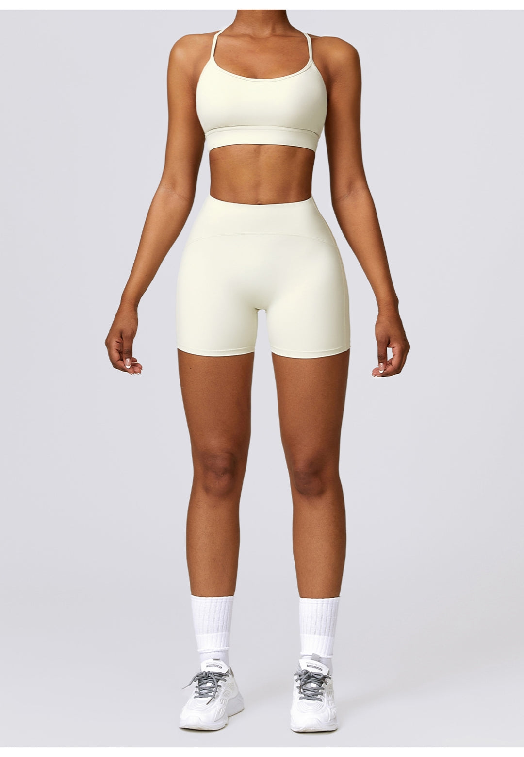 High Waist Activewear Shorts