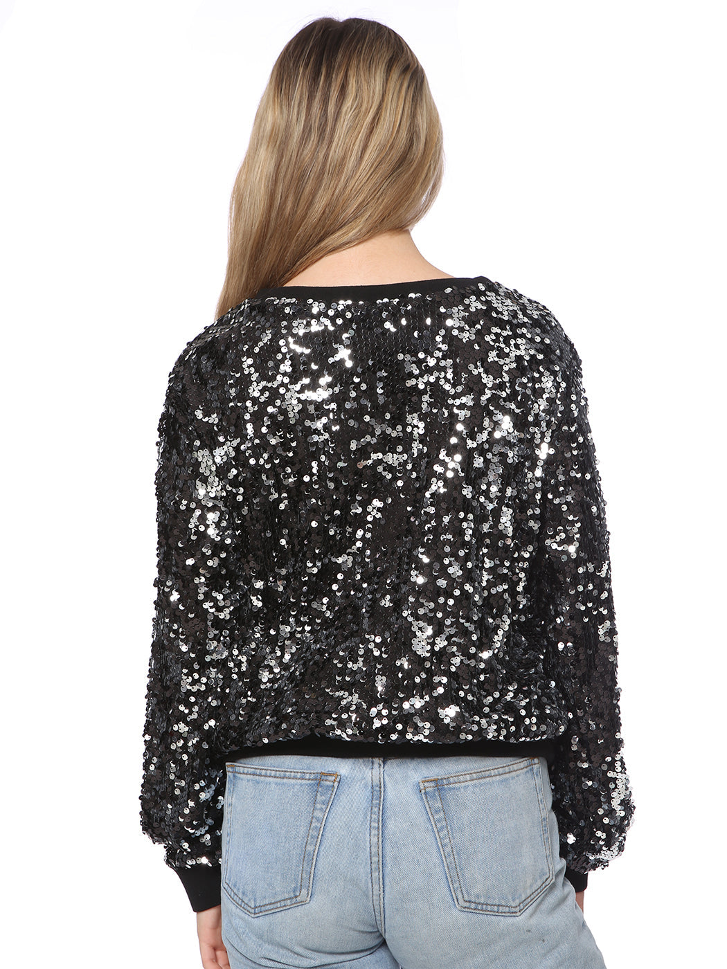 Sequin sweatshirt outlet women's