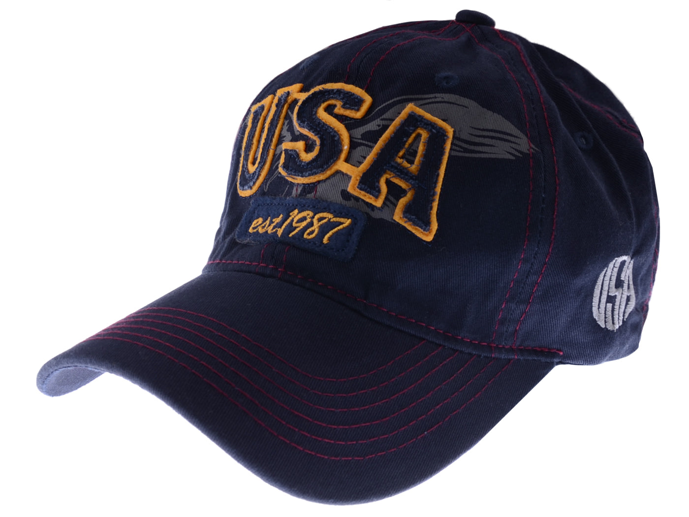 Anna-Kaci Unisex American Flag Hat