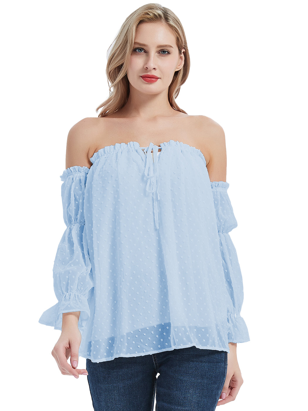 Sheer sales boho top